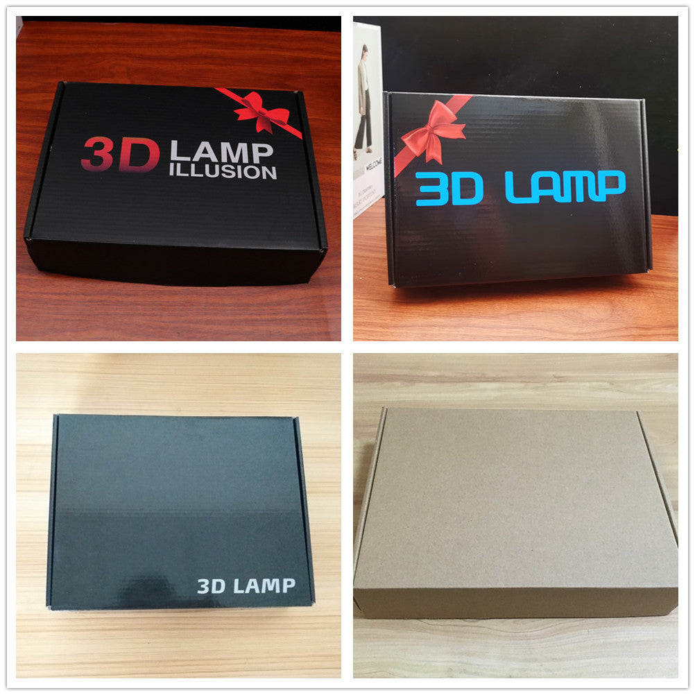 3D Piano LED Lamp Seven Colors Acrylic Modern Decor