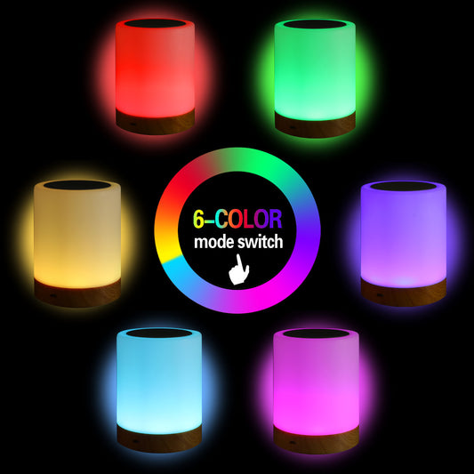 Rechargeable Touch Lamp for Bedroom Night Light
